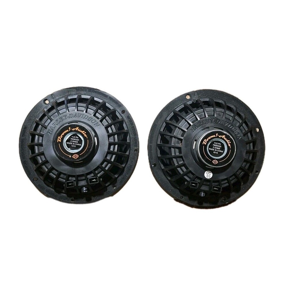 Harley Davidson OEM Touring for 2014-2023 BOOM AUDIO 2OHM Speakers PN: 76000320